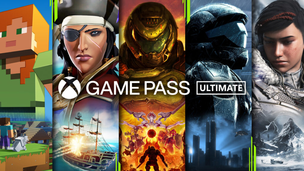 Logo introdutória do Xbox Game Pass